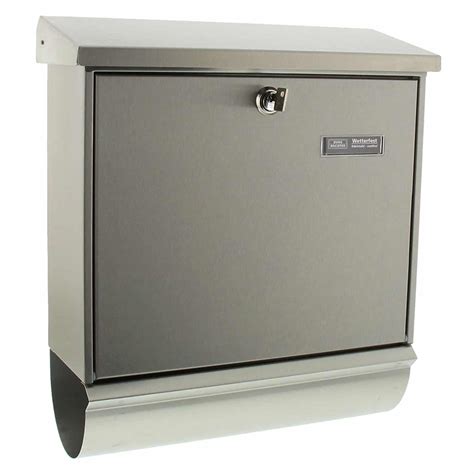 10 gauge steel box|stainless steel mailboxes.